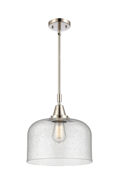 Caden Mini Pendant Antique Brass Glass