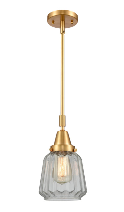 Caden Mini Pendant Antique Brass Glass
