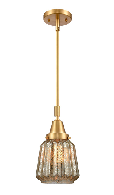Caden Mini Pendant Antique Brass Glass