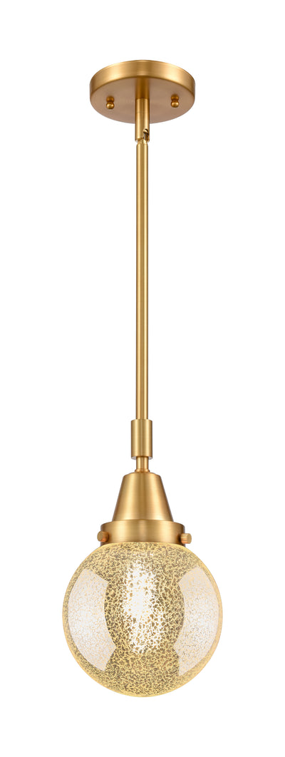 Caden Mini Pendant Antique Brass Glass
