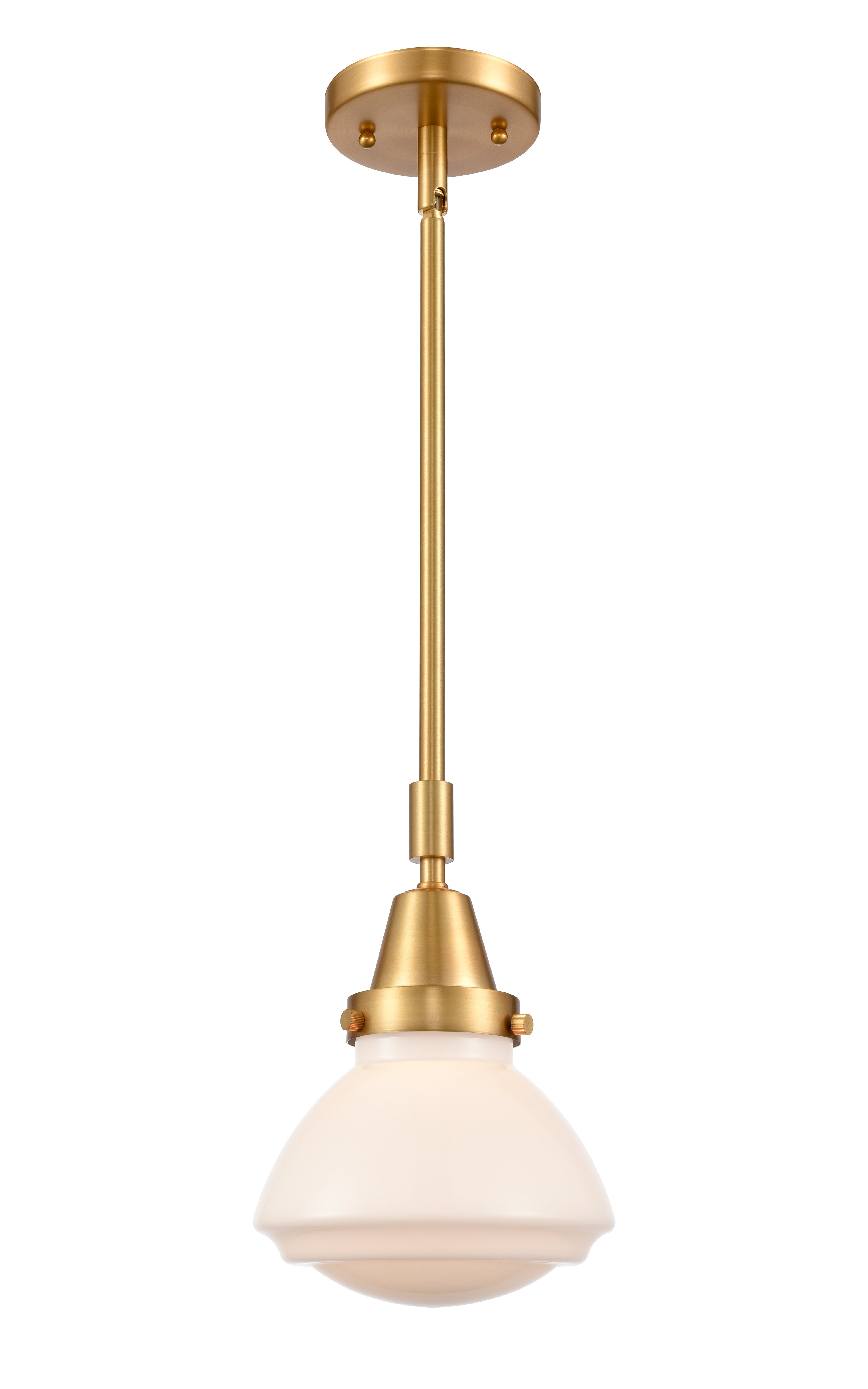 Caden Mini Pendant Antique Brass Finish