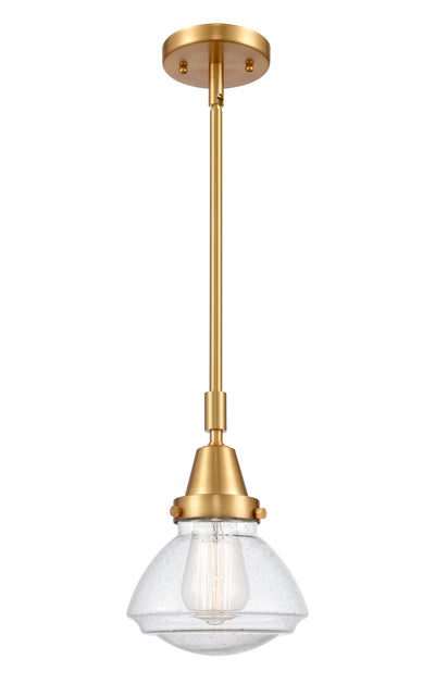 Caden Mini Pendant Antique Brass Finish