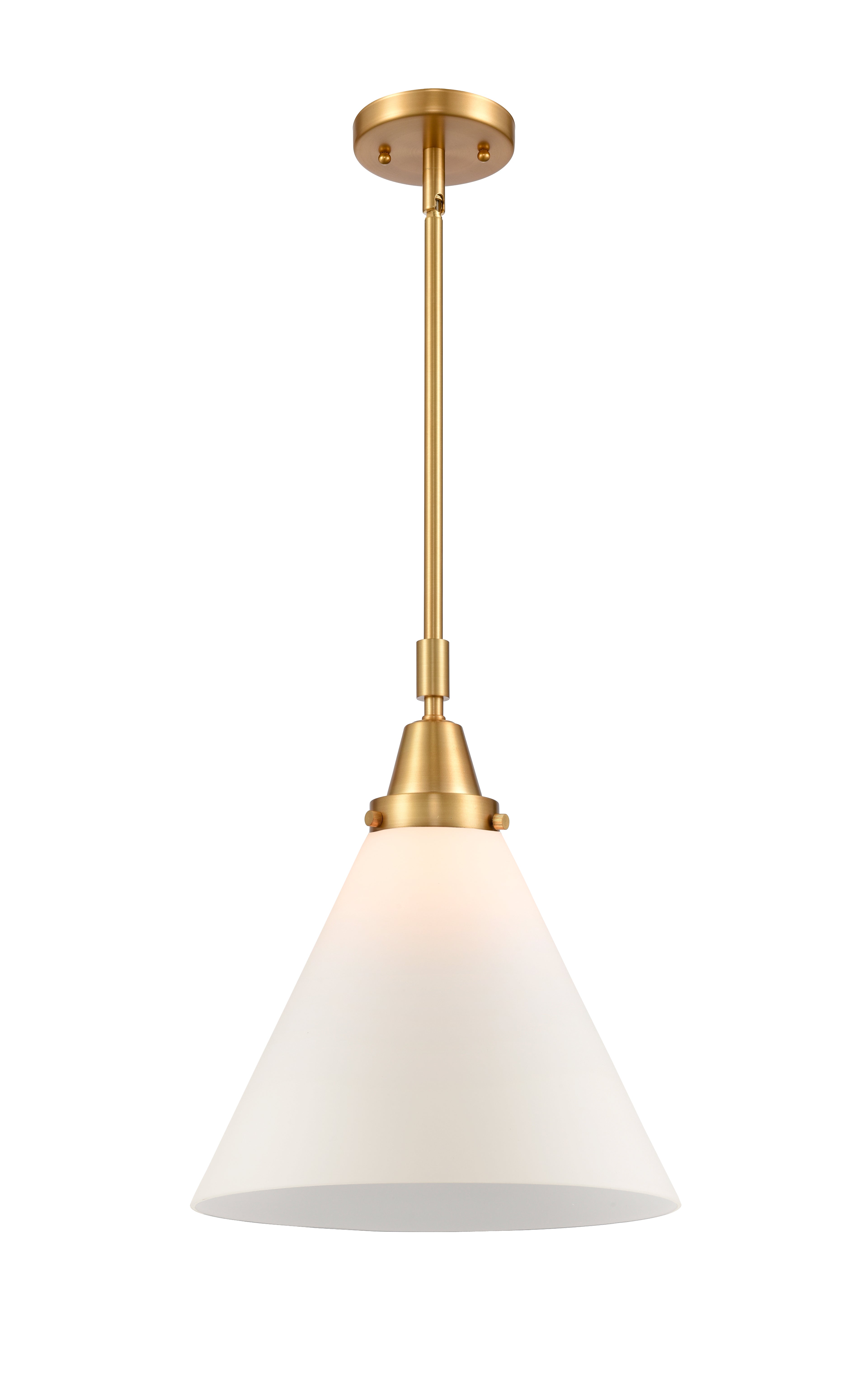 Caden Mini Pendant Antique Brass Glass