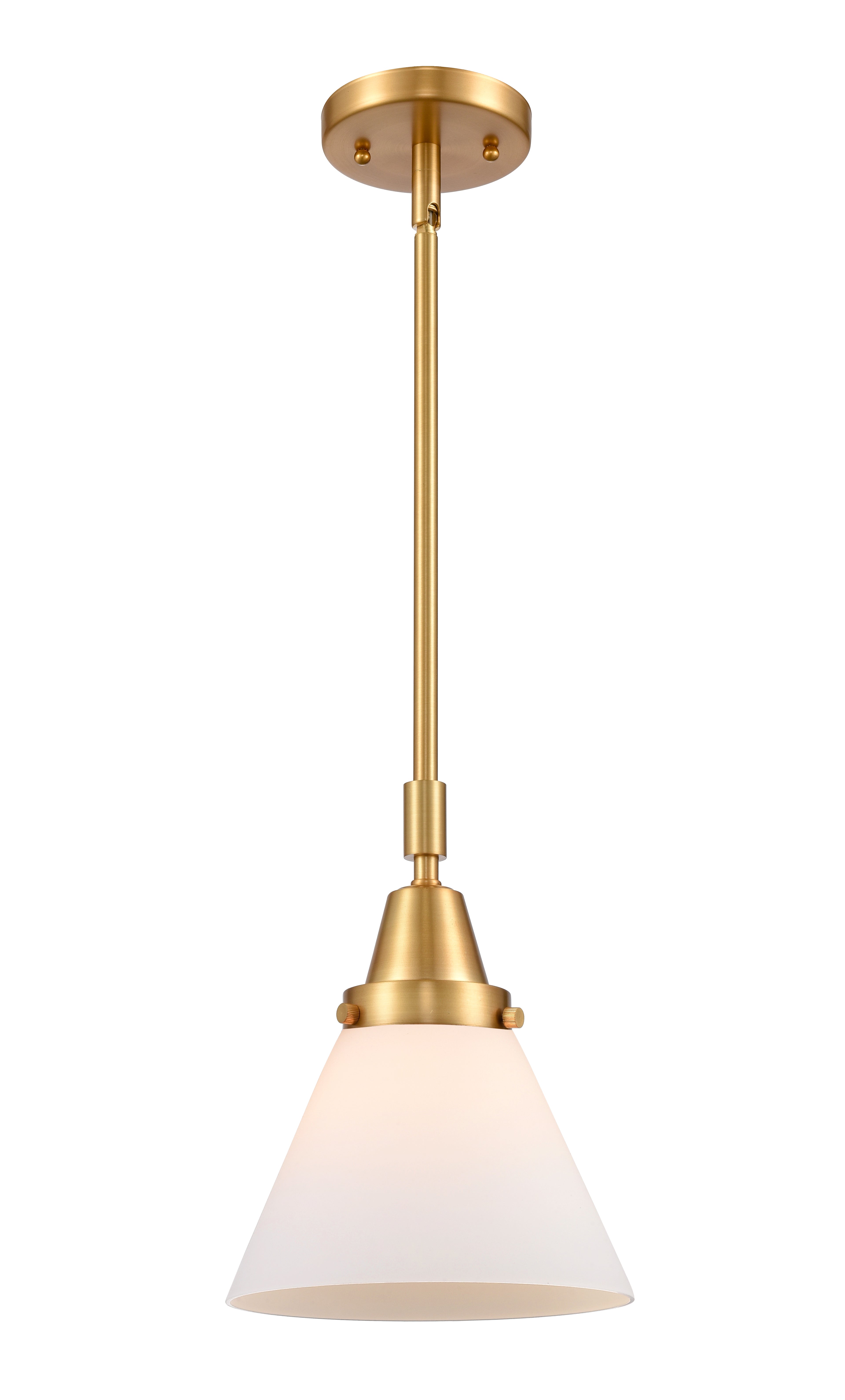Caden Mini Pendant Antique Brass Glass