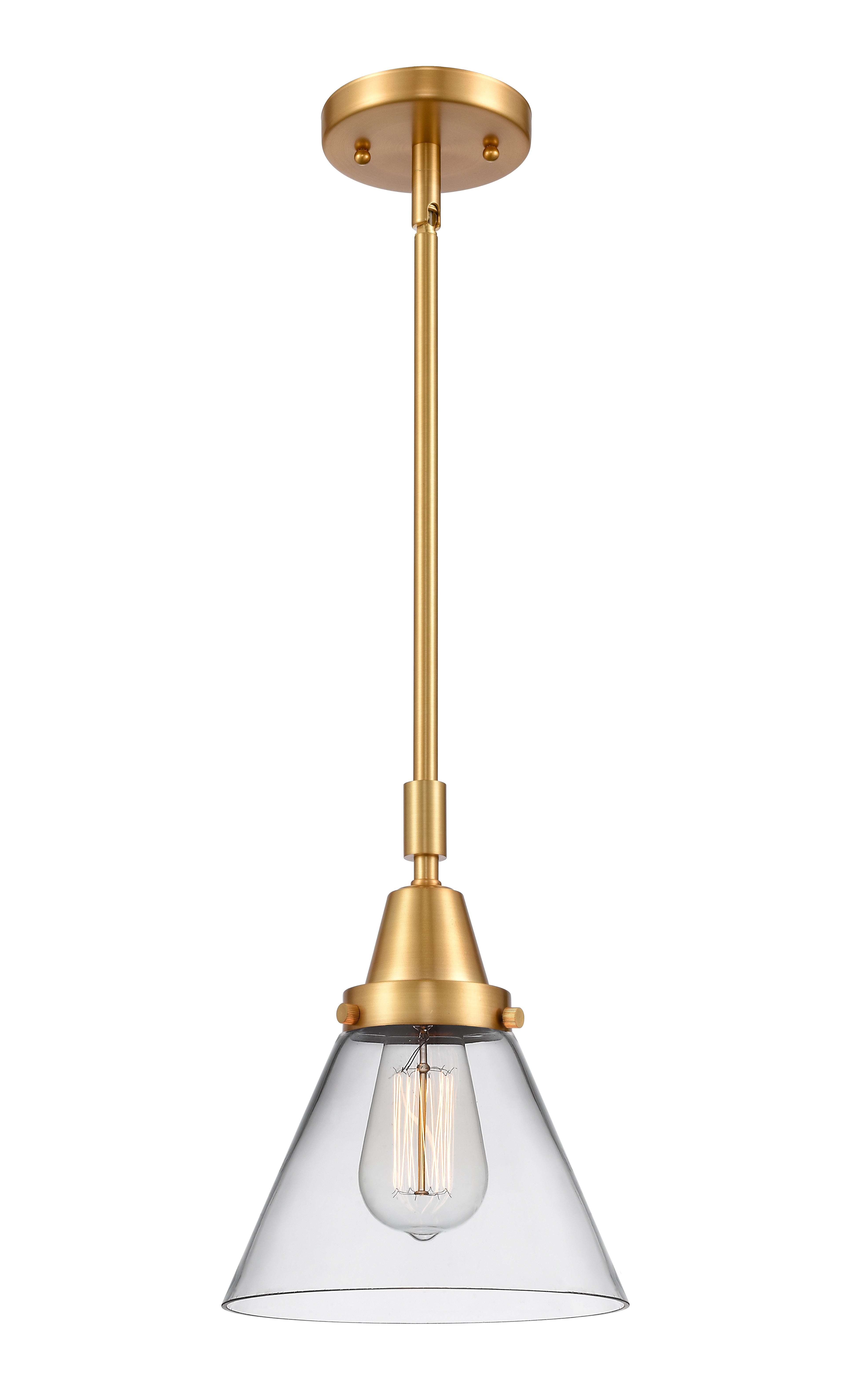 Caden Mini Pendant Antique Brass Finish