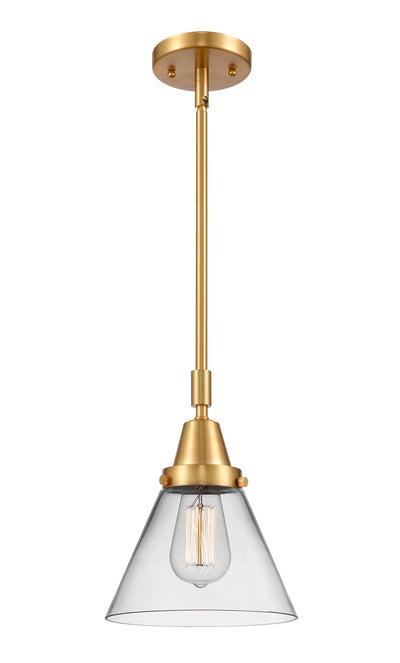Caden Mini Pendant Antique Brass Glass
