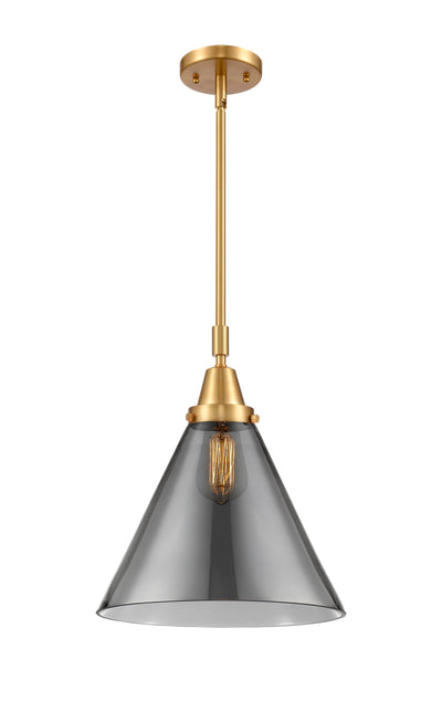 Caden Mini Pendant Antique Brass Glass