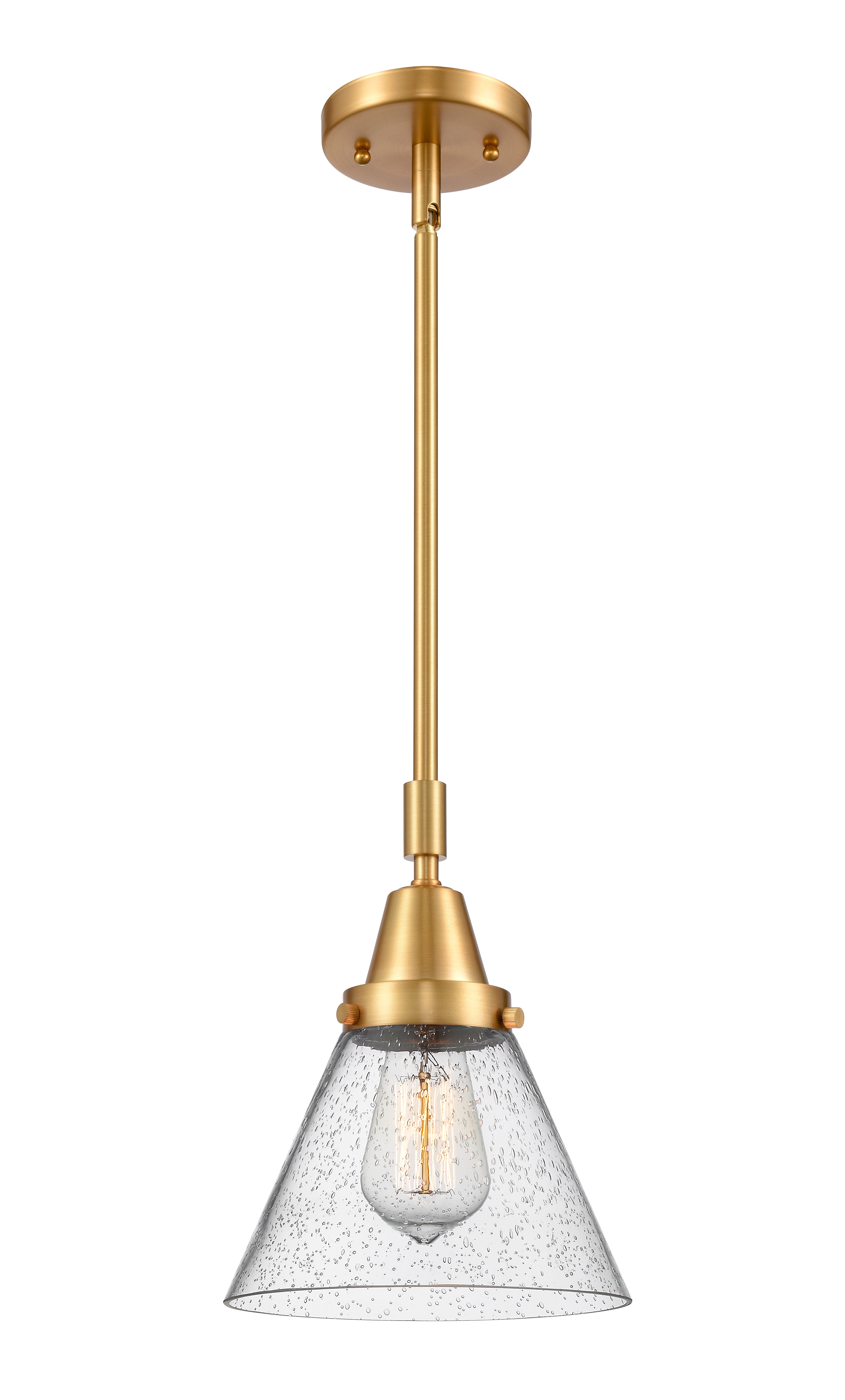 Caden Mini Pendant Antique Brass Finish