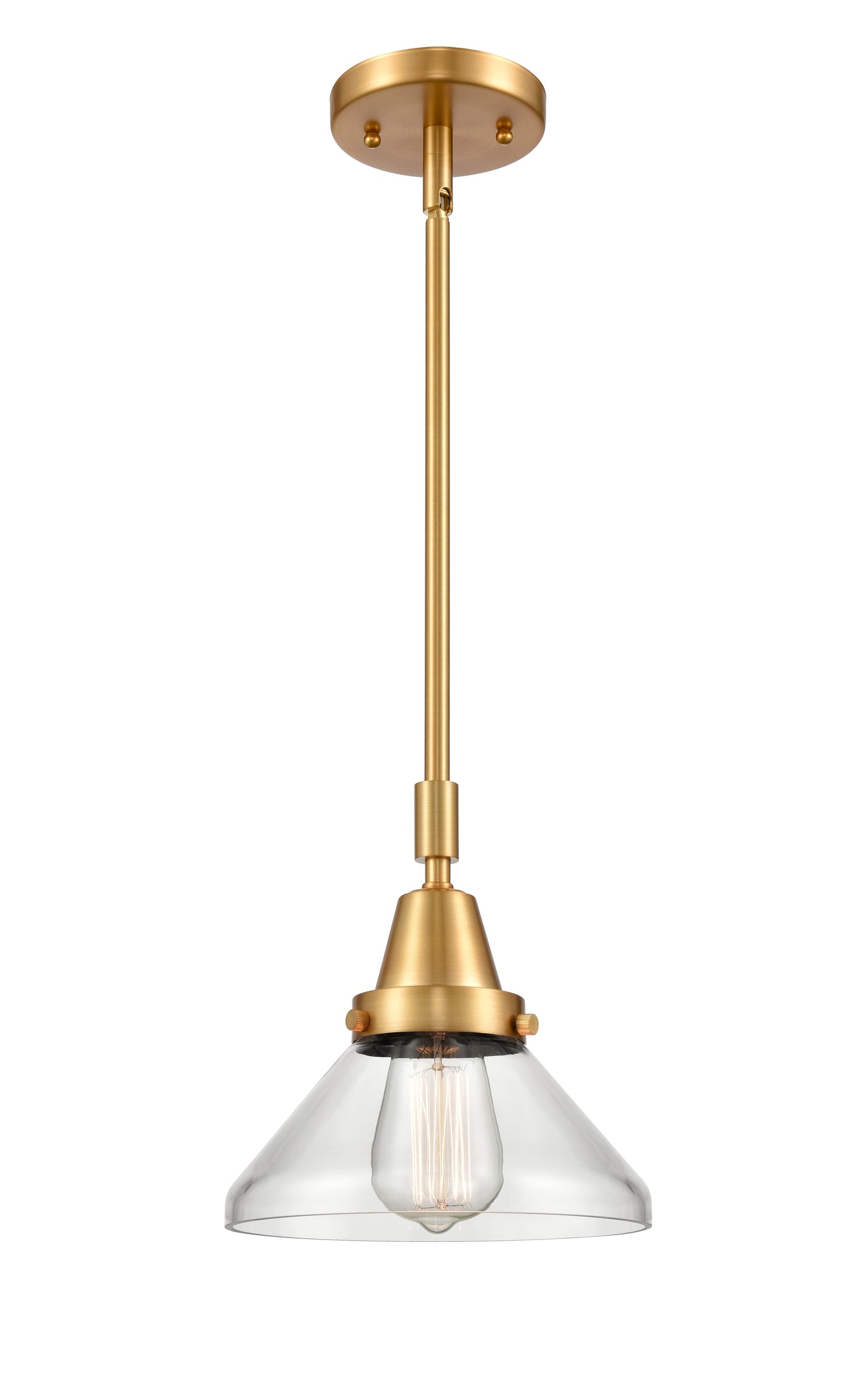Caden Mini Pendant Antique Brass Finish