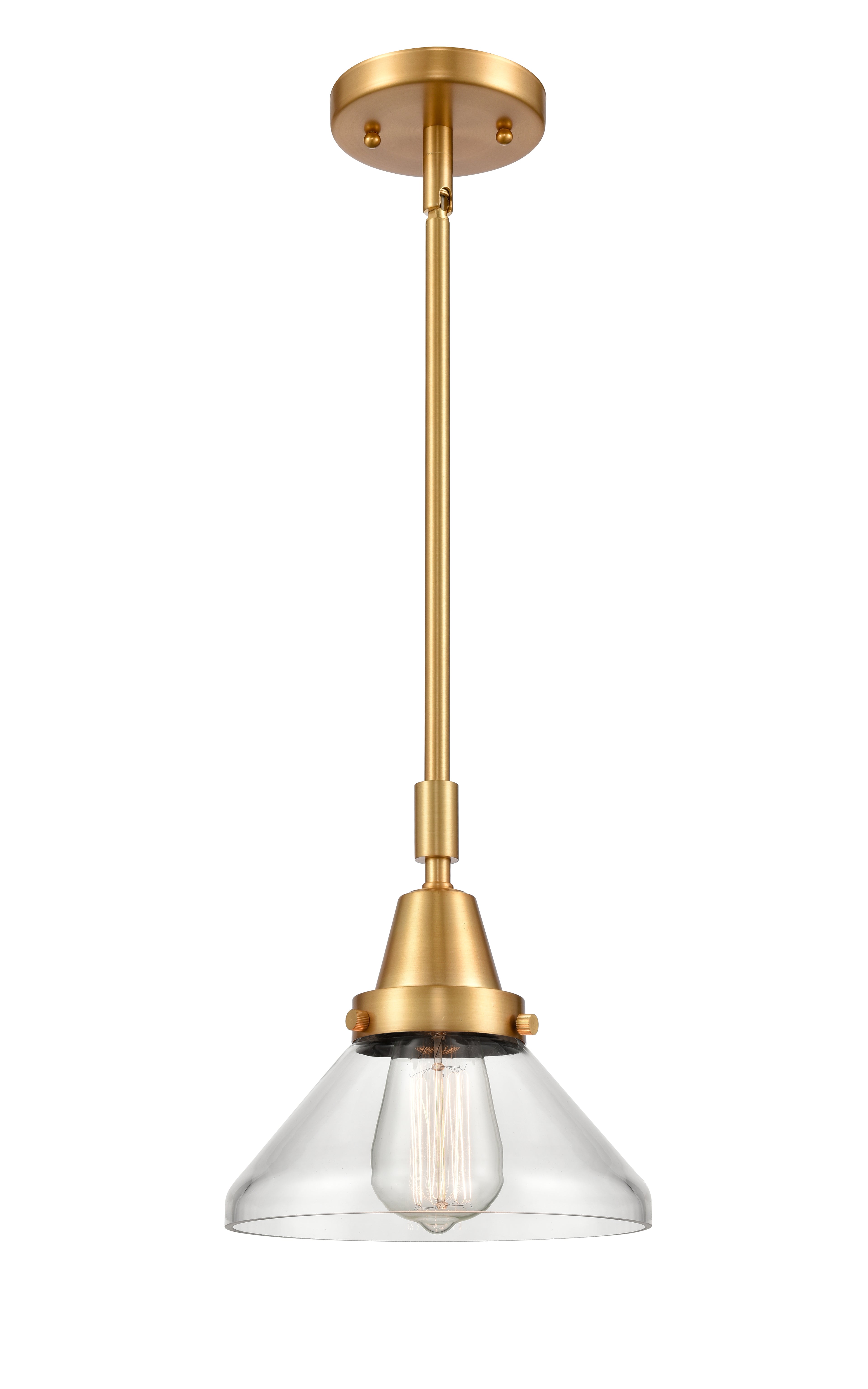Caden Mini Pendant Antique Brass Finish
