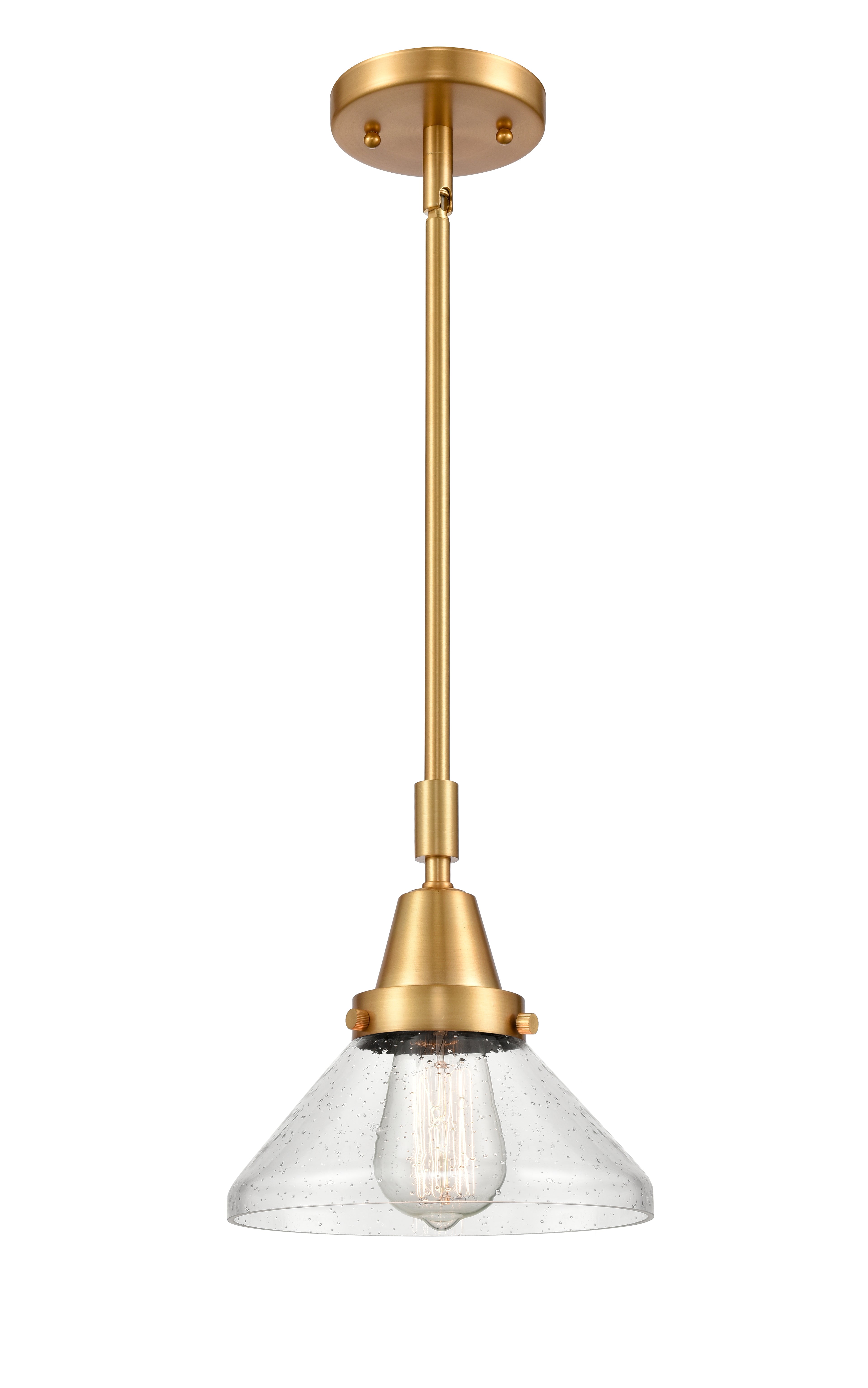Caden Mini Pendant Antique Brass Finish