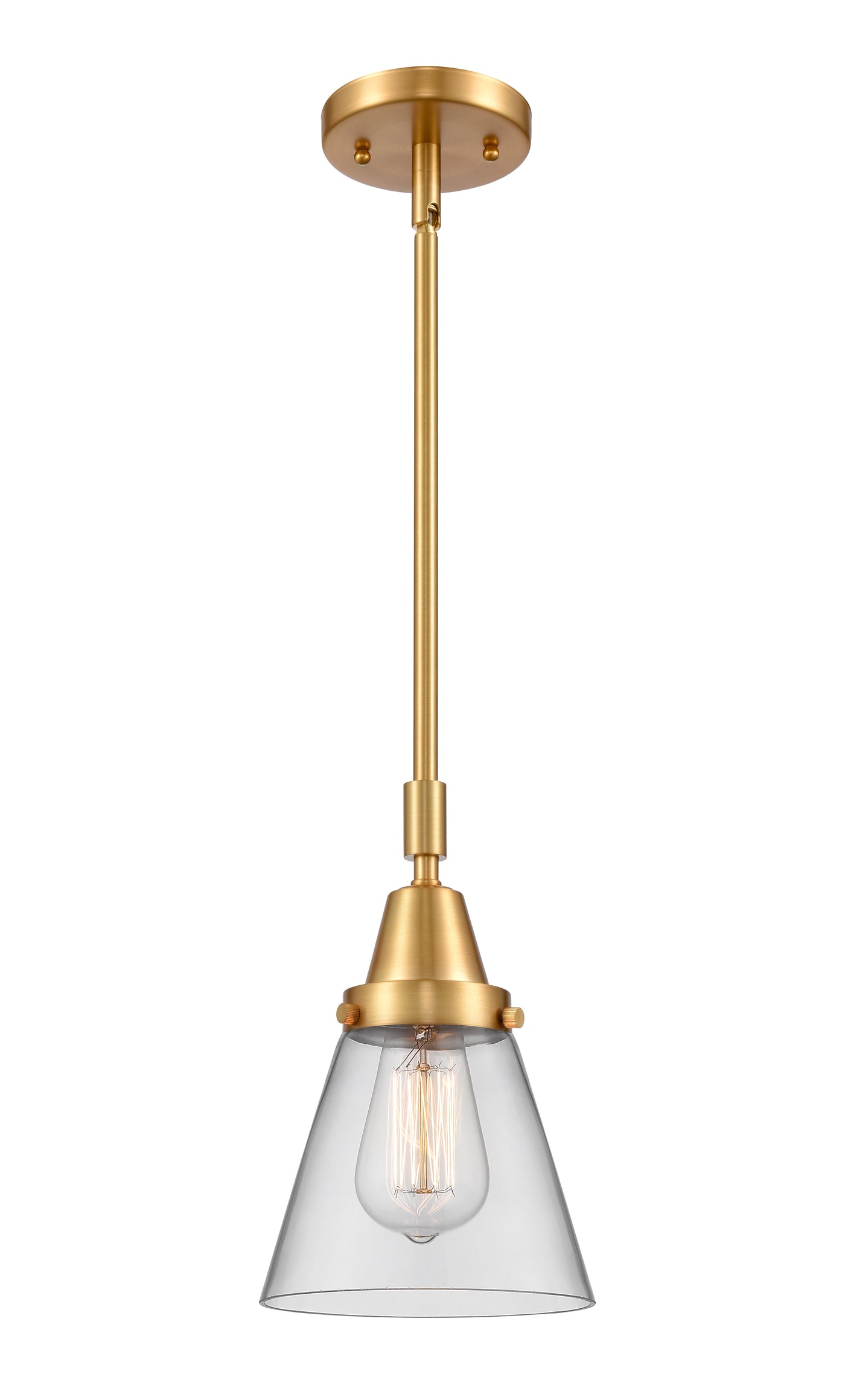 Caden Mini Pendant Antique Brass Finish