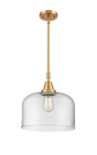 Caden Mini Pendant Antique Brass Glass
