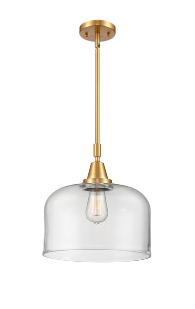 Caden Mini Pendant Antique Brass Glass