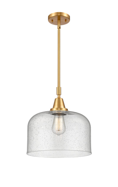 Caden Mini Pendant Antique Brass Glass