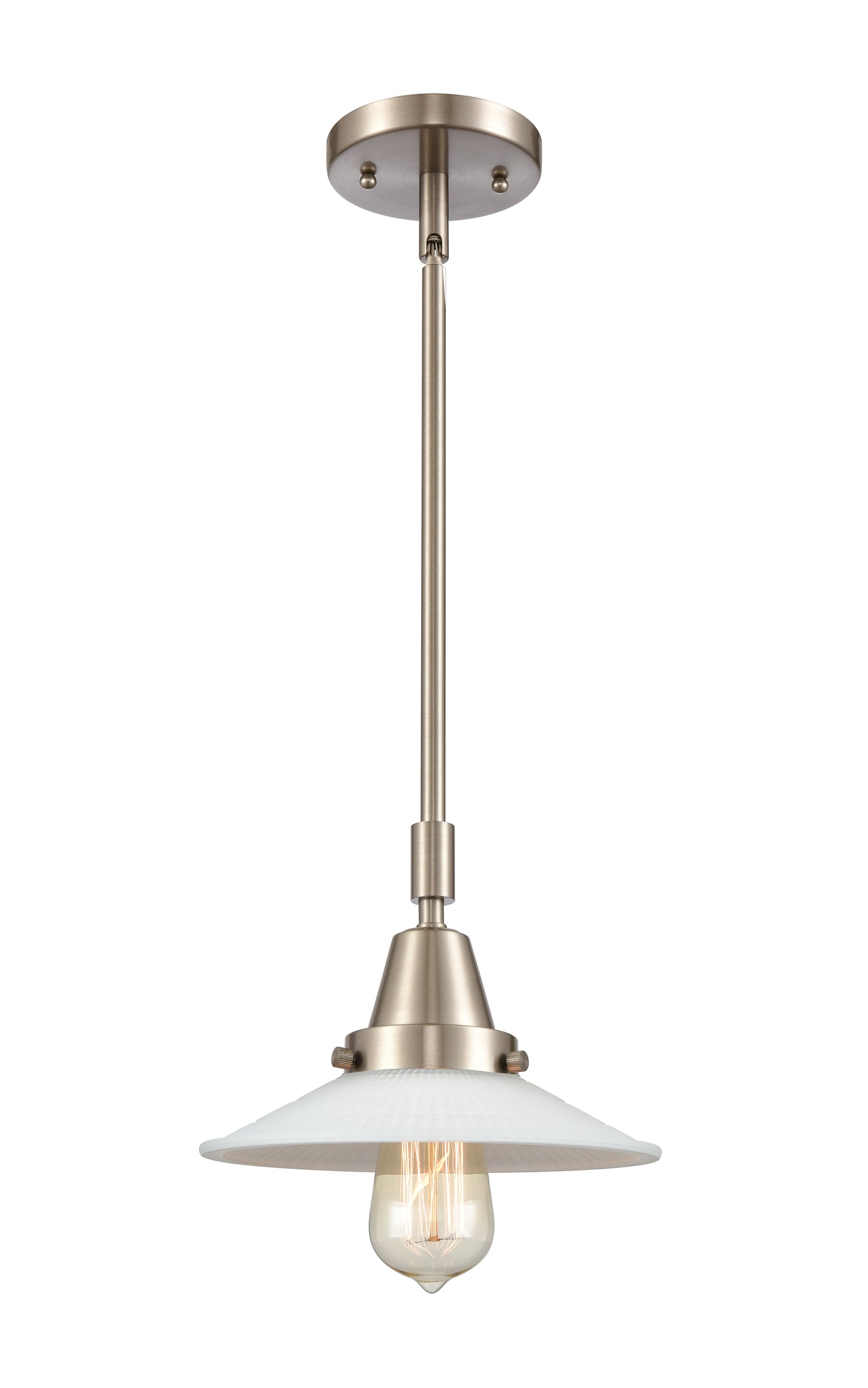 Caden Mini Pendant Antique Brass Glass