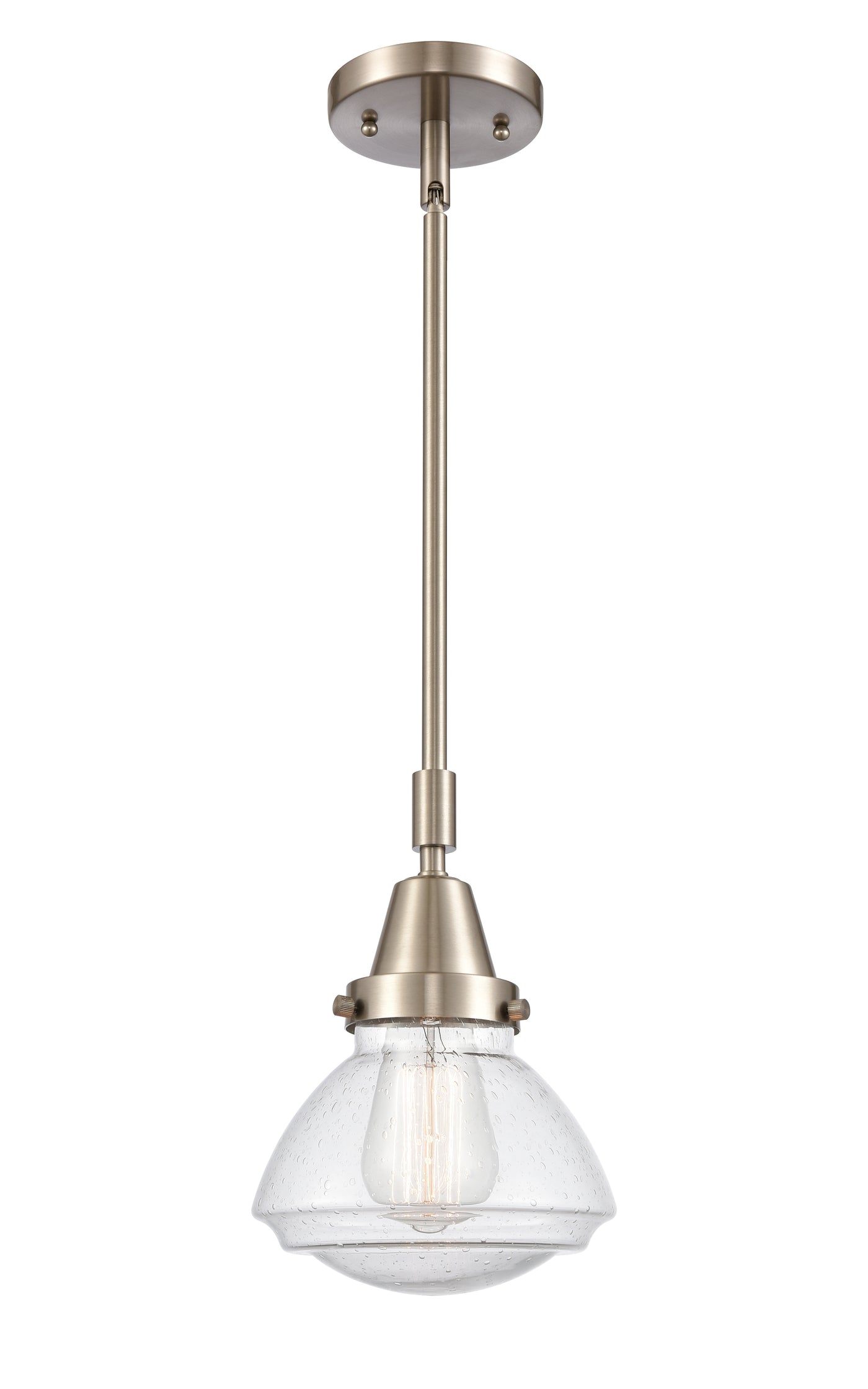Caden Mini Pendant Antique Brass Finish