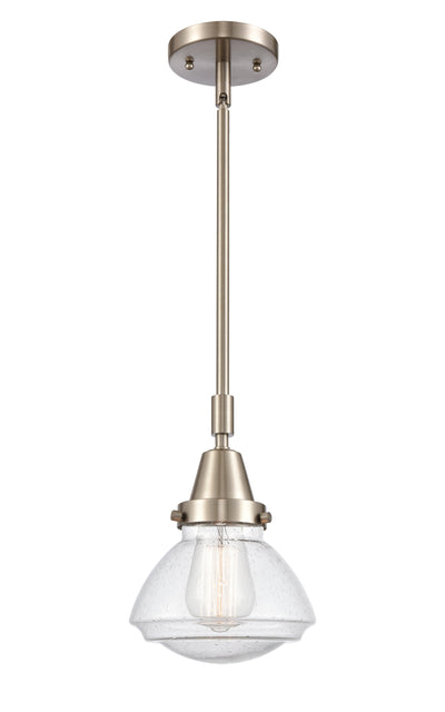 Caden Mini Pendant Antique Brass Finish