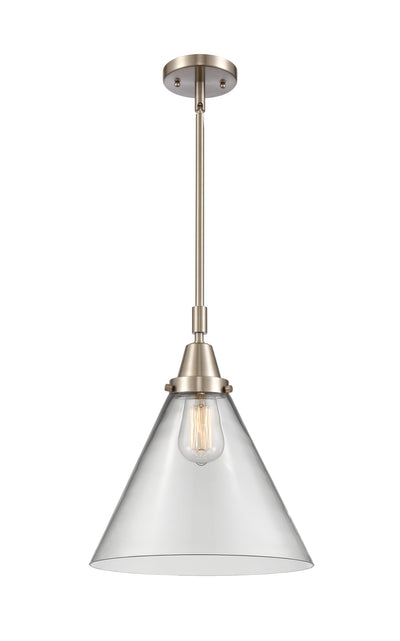 Caden Mini Pendant Antique Brass Glass