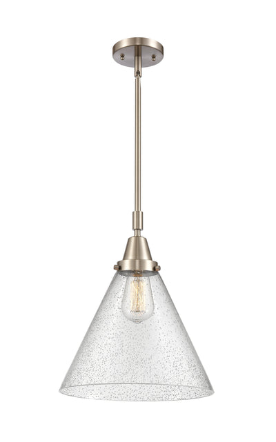 Caden Mini Pendant Antique Brass Glass