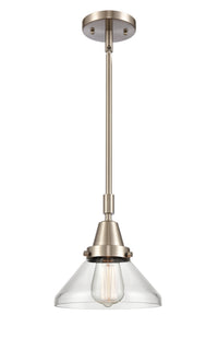 Caden Mini Pendant Antique Brass Steel 8 Inch