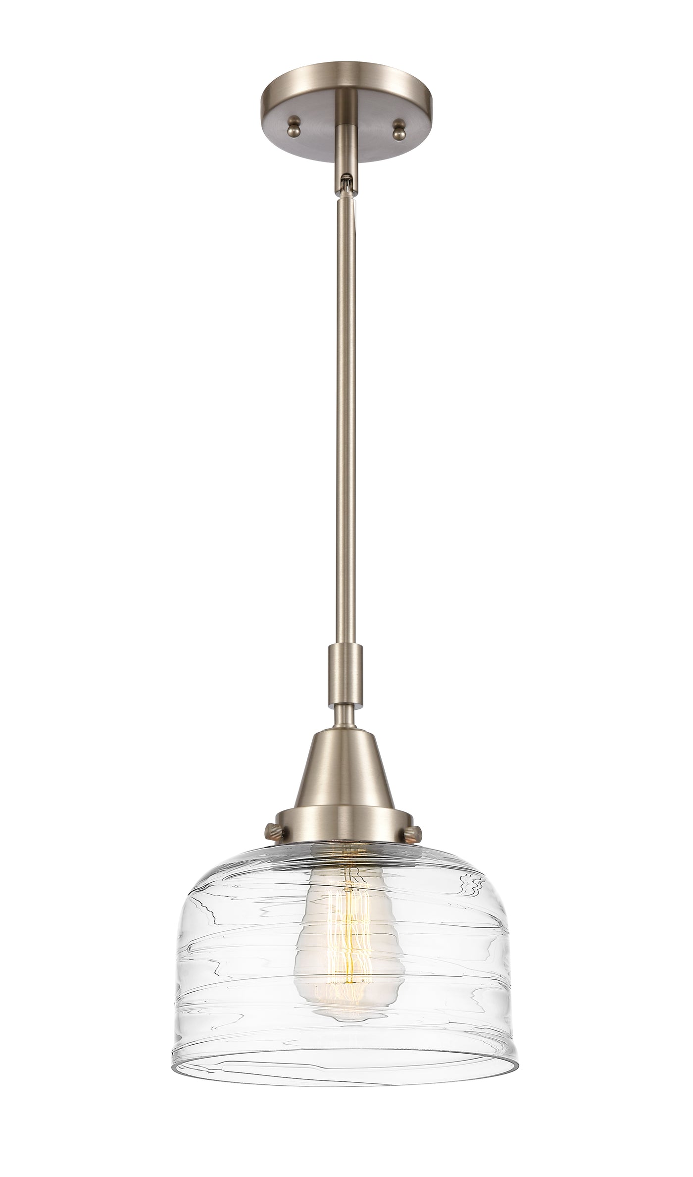 Caden Mini Pendant Antique Brass Glass