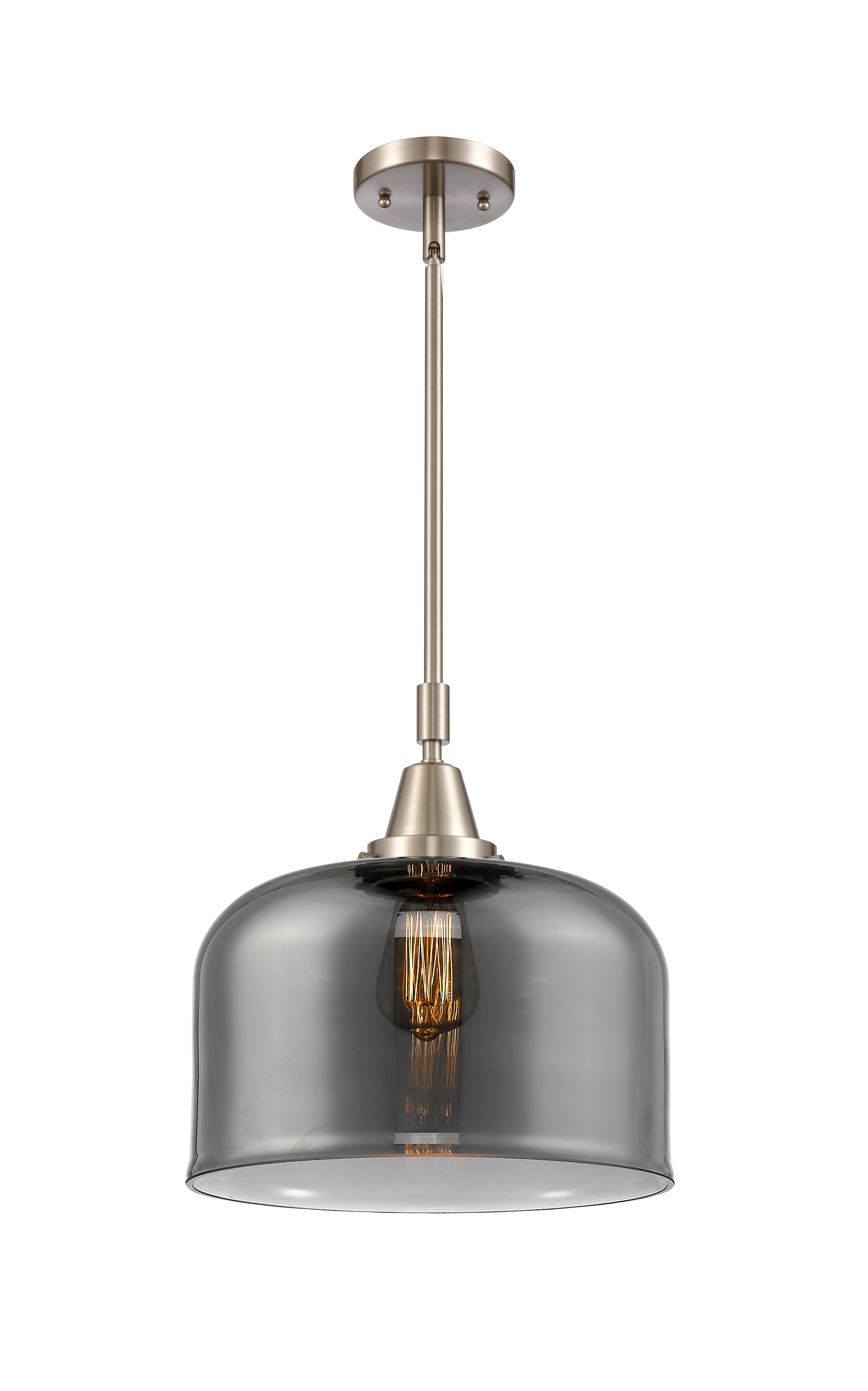 Caden Mini Pendant Antique Brass Glass