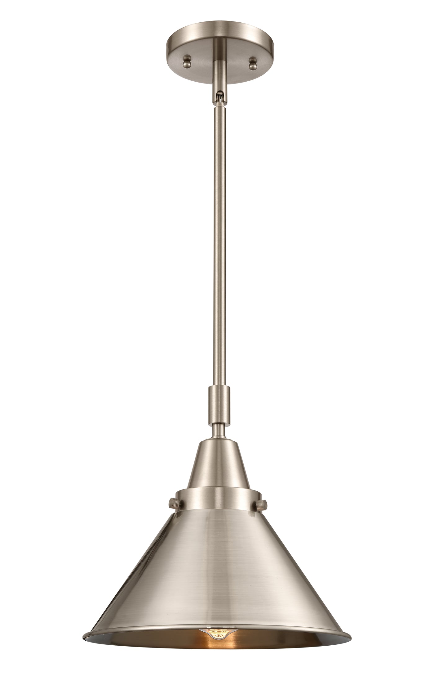 Caden Mini Pendant Dimmer Steel Antique Brass