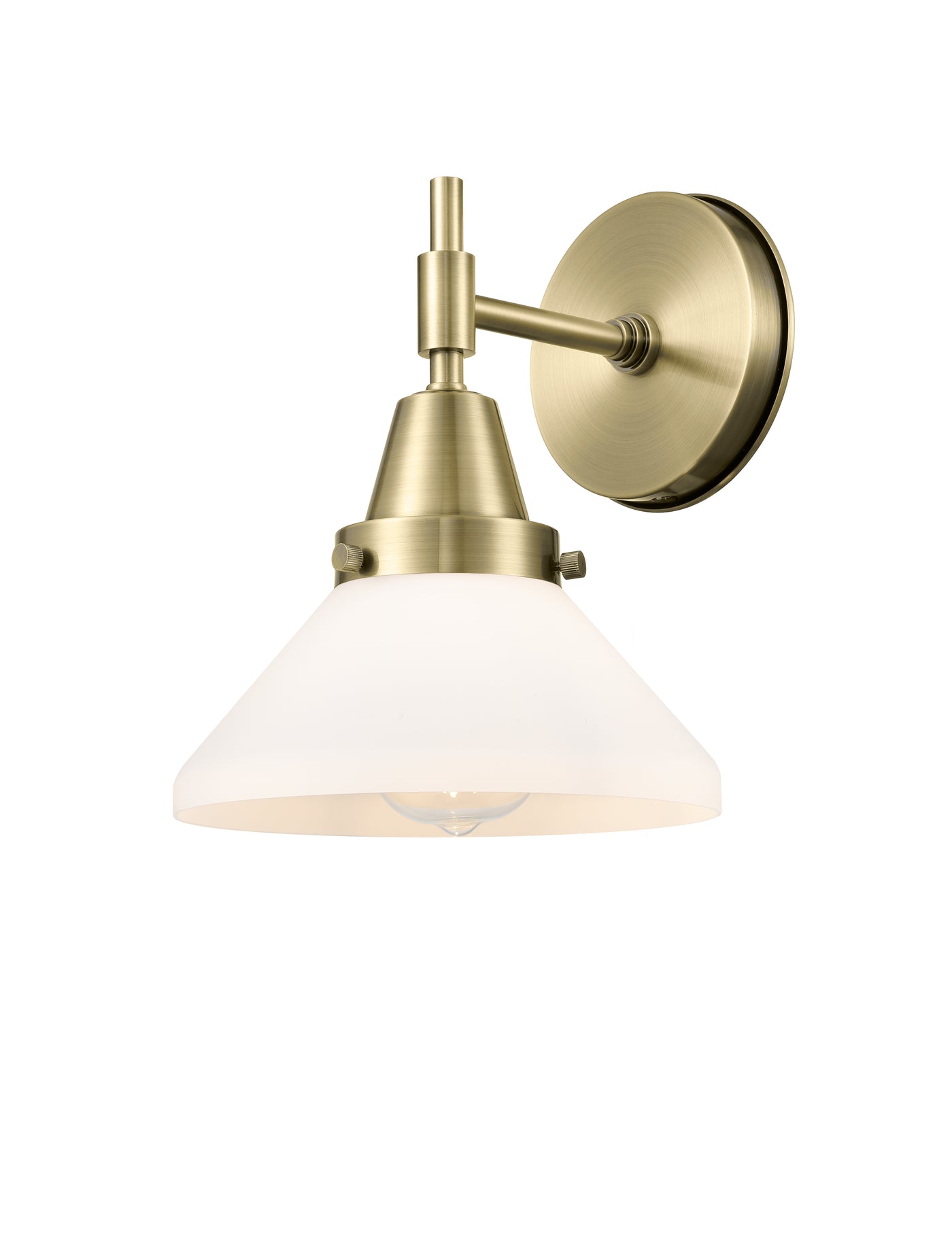 Caden Sconce Glass Steel 11.25 Inch