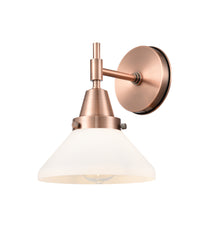 Caden Sconce Glass Steel 11.25 Inch
