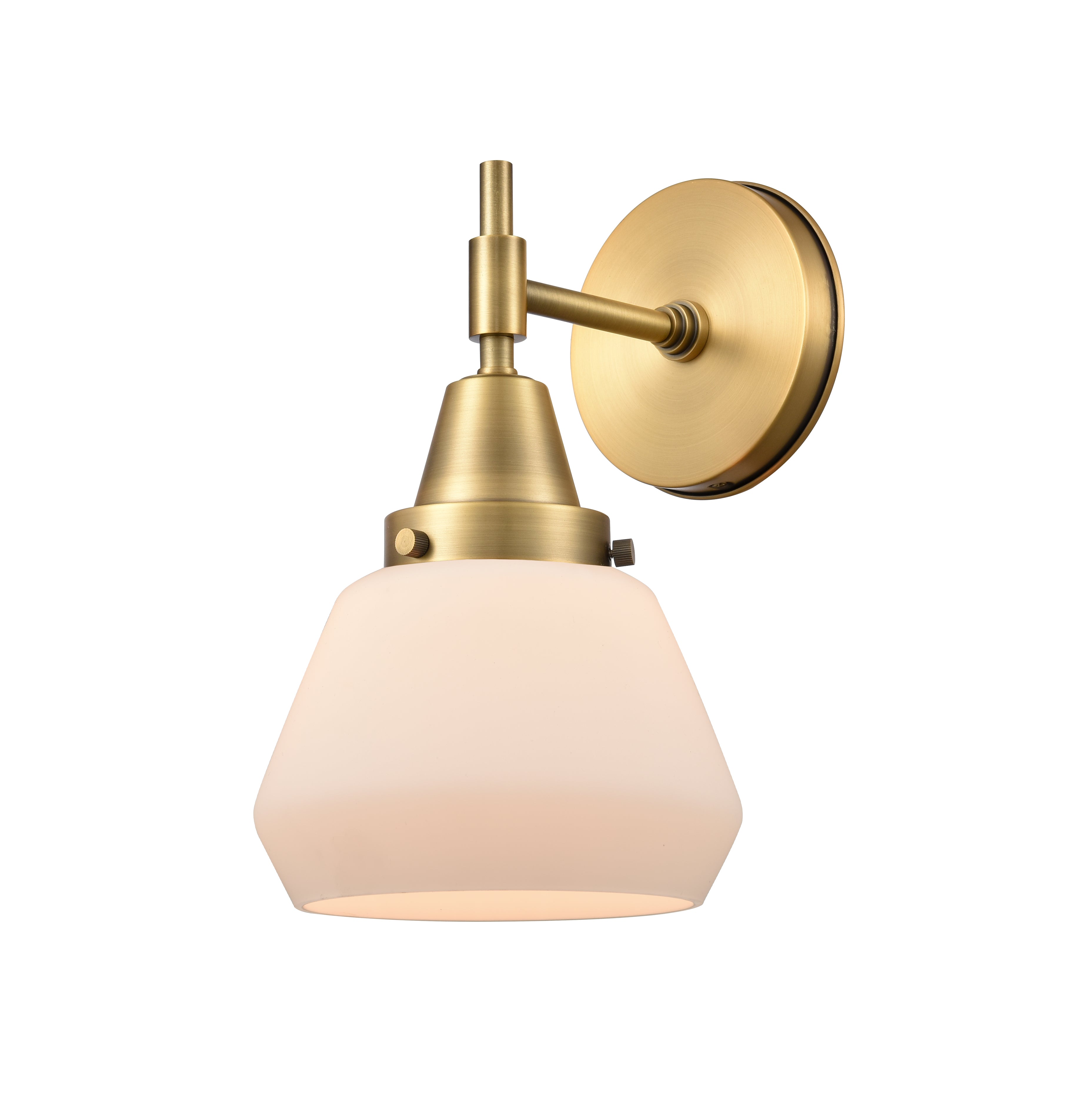 Caden Sconce Glass Steel 14 Inch