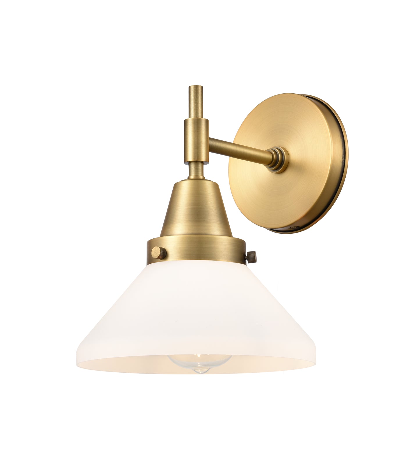 Caden Sconce Glass Steel 11.25 Inch