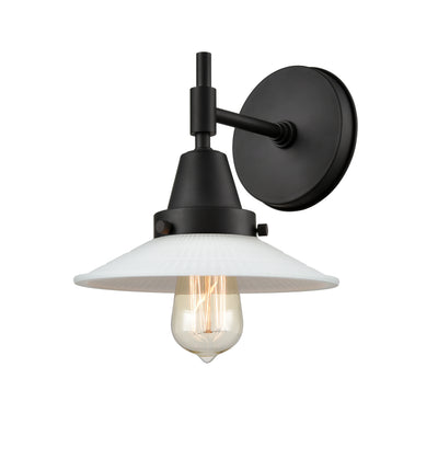 Caden Sconce Steel Glass 10.5 Inch