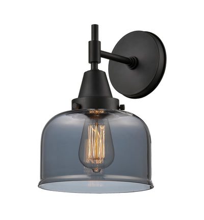 Caden Sconce Glass Steel 14 Inch
