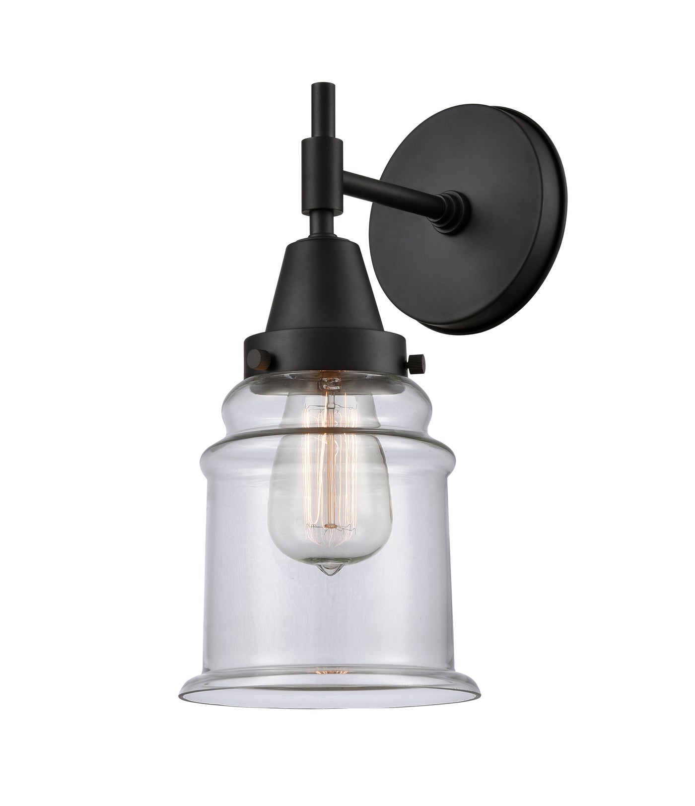 Caden Sconce Steel Glass Dimmable 12.5 Inch