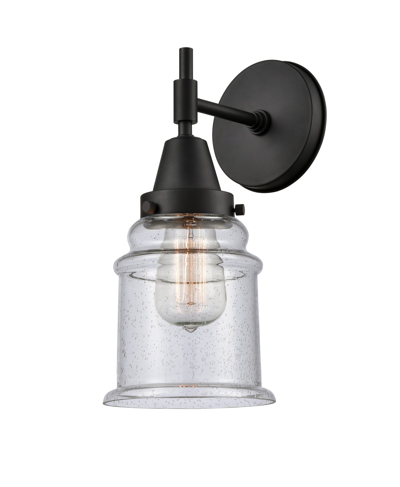 Caden Sconce Glass Steel Dimmable