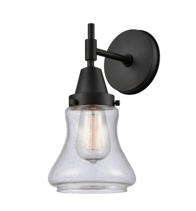 Caden Sconce Glass Steel Industrial
