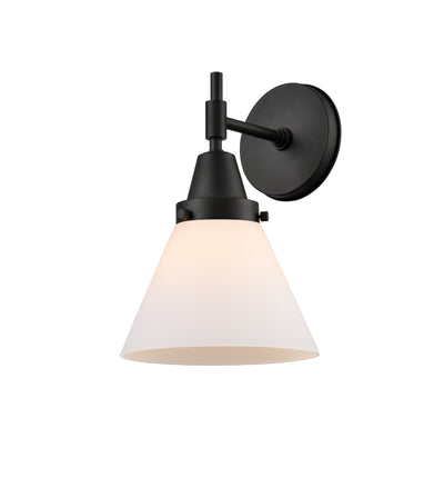 Caden Sconce Glass Steel Dimmable