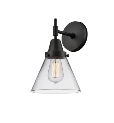 Caden Sconce Glass Steel Dimmable