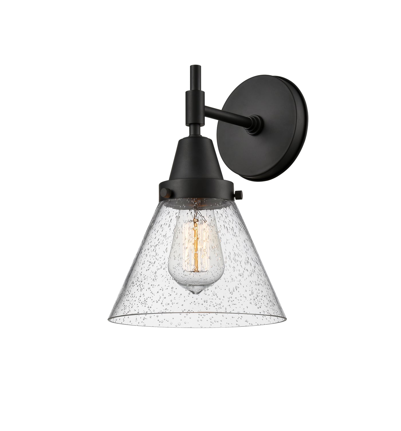 Caden Sconce Glass Steel Modern Design