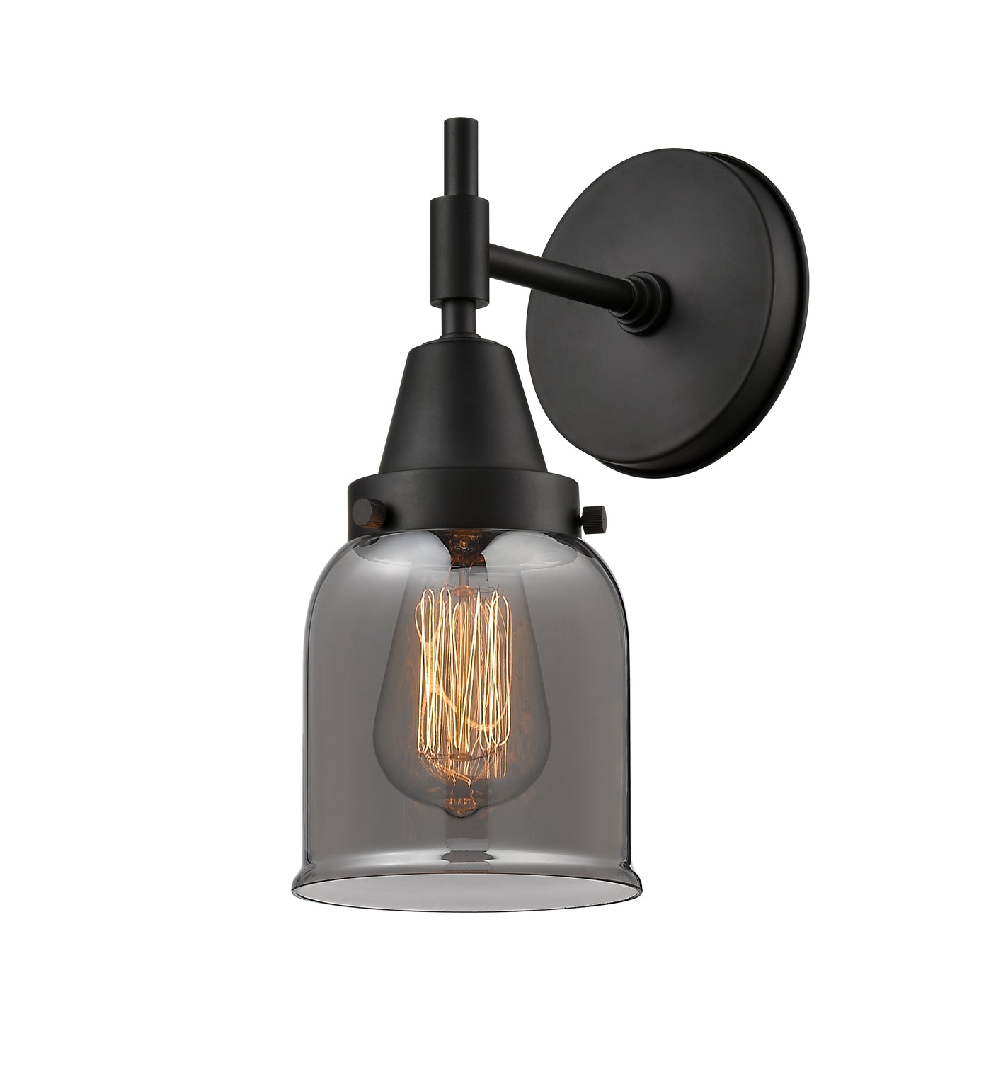 Caden Sconce Glass Steel Dimmable
