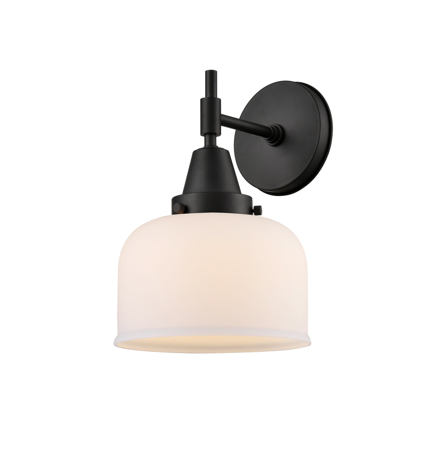Caden Sconce Glass Steel 11 Inch