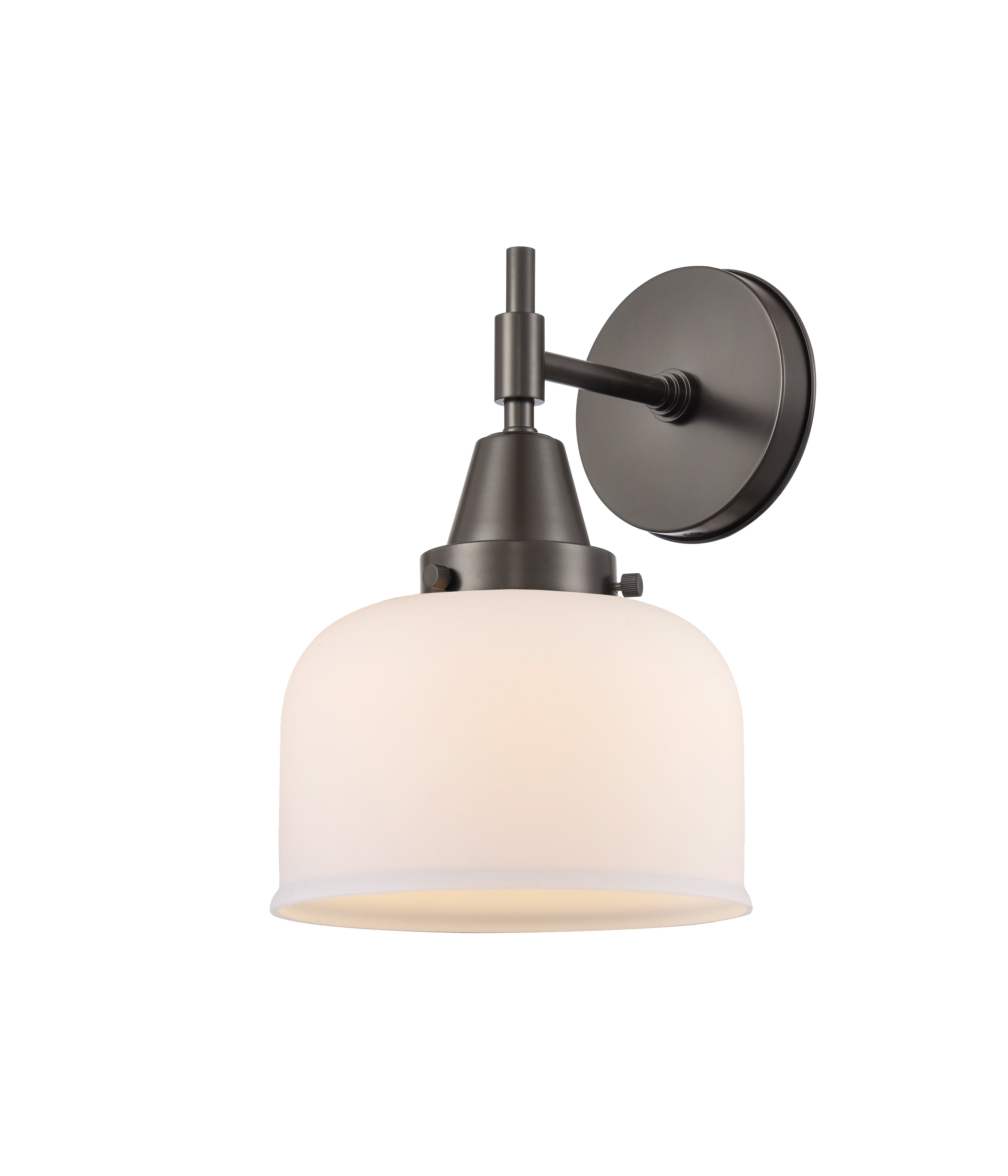 Caden Sconce Glass Steel 11 Inch