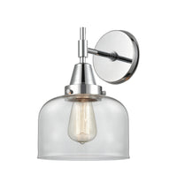 Caden Sconce Glass Steel 14 Inch