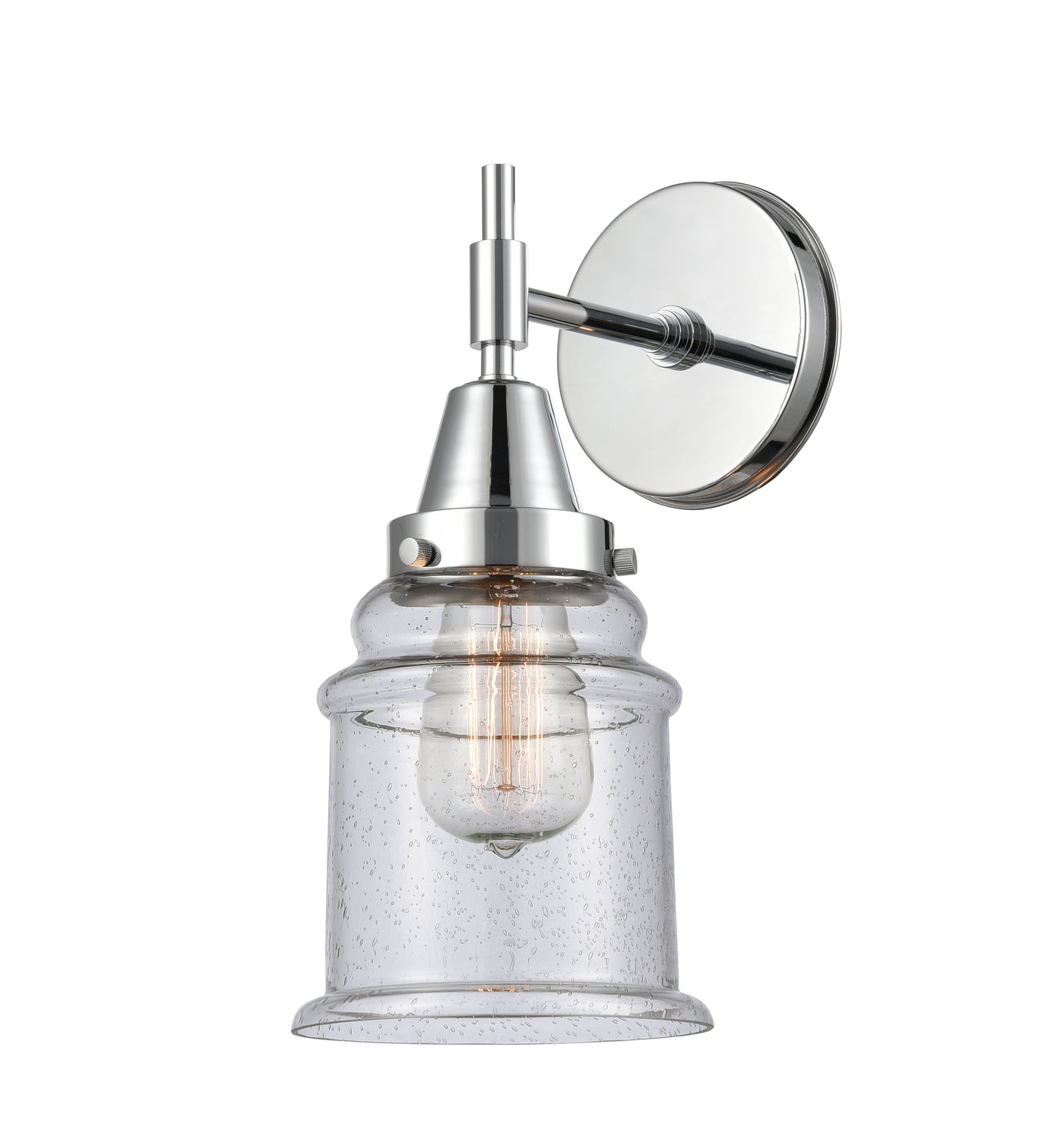 Caden Sconce Steel Glass Dimmable 12.5 Inch