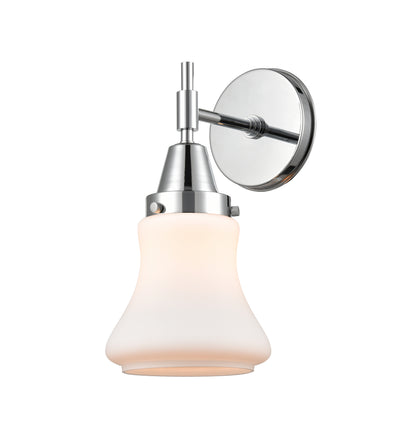 Caden Sconce Glass Steel Industrial