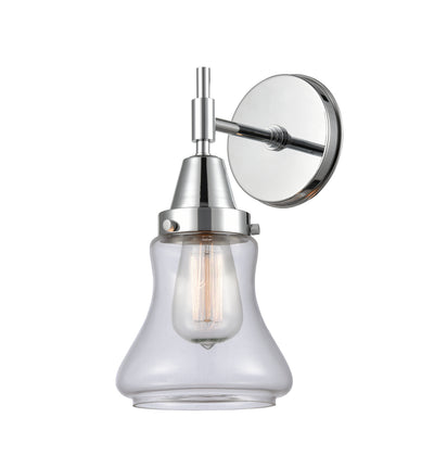 Caden Sconce Glass Steel Industrial