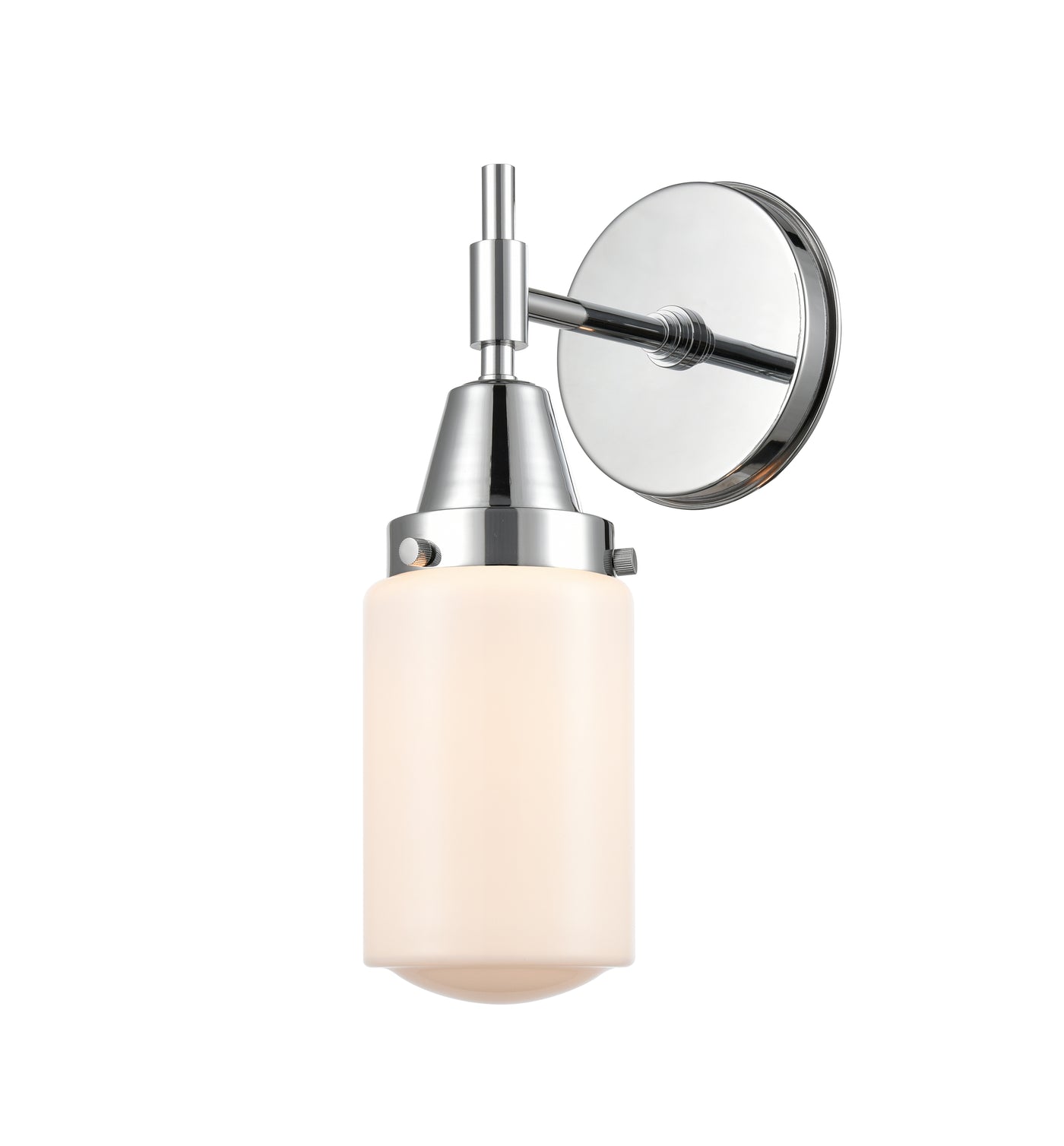 Caden Sconce Glass Steel Dimmable