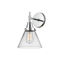 Caden Sconce Glass Steel Modern Design