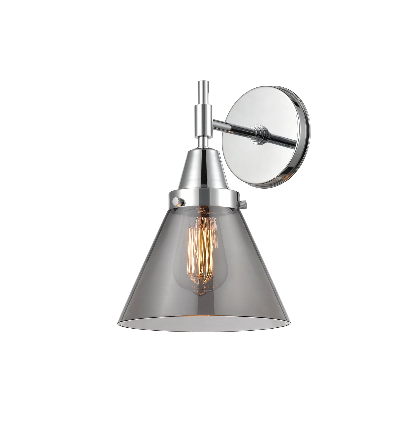 Caden Sconce Glass Steel Modern Design